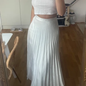 Plisserad kjol - Säljer denna plisserade kjolen från Zara. Säljs inte längre💓 Storlek S. Passar även XS men blir lite low waisted då. Nyskick!