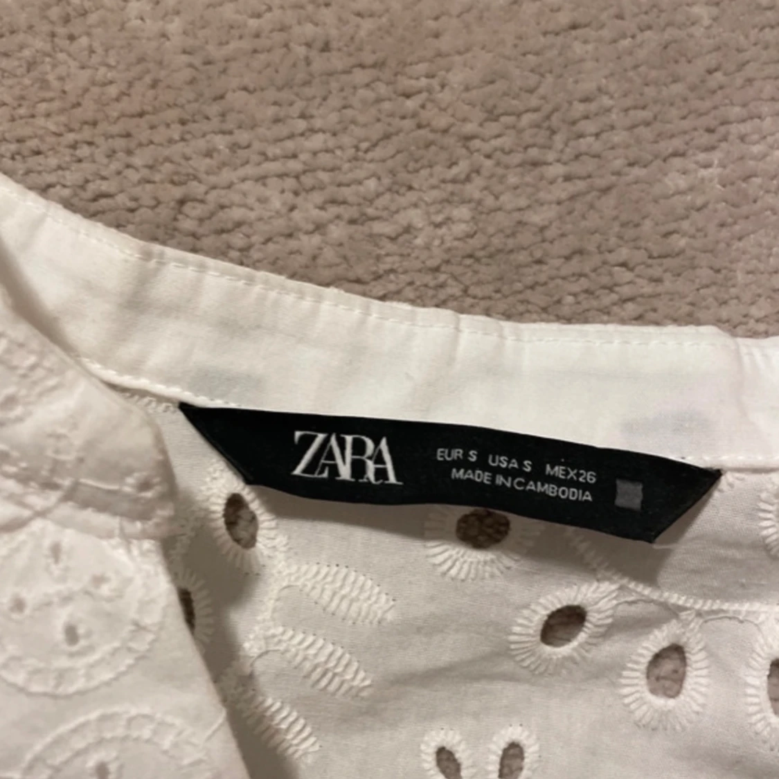 Vit blus zara - 91