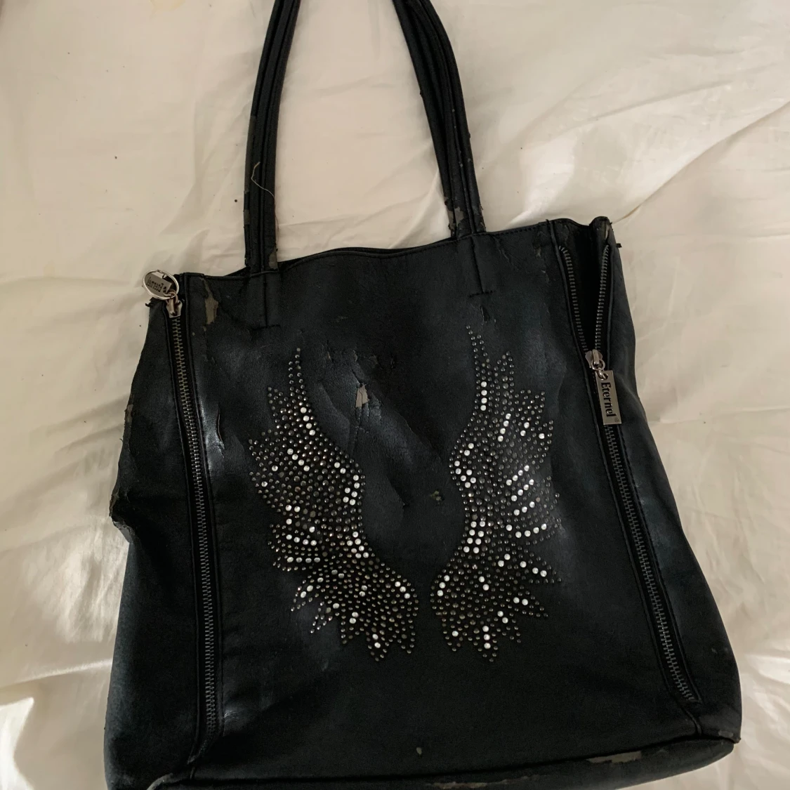 Svart ängel väska☀️