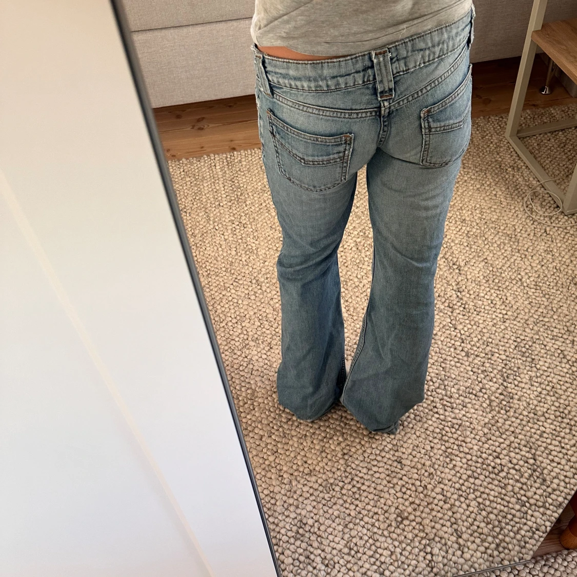 Lågmidjade jeans - 90