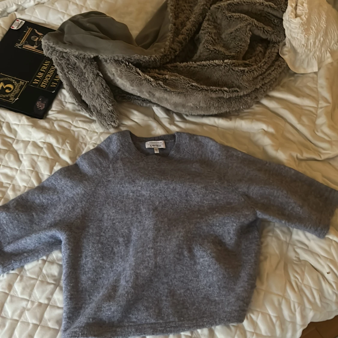 Trrekvartstickad tröja  - 91