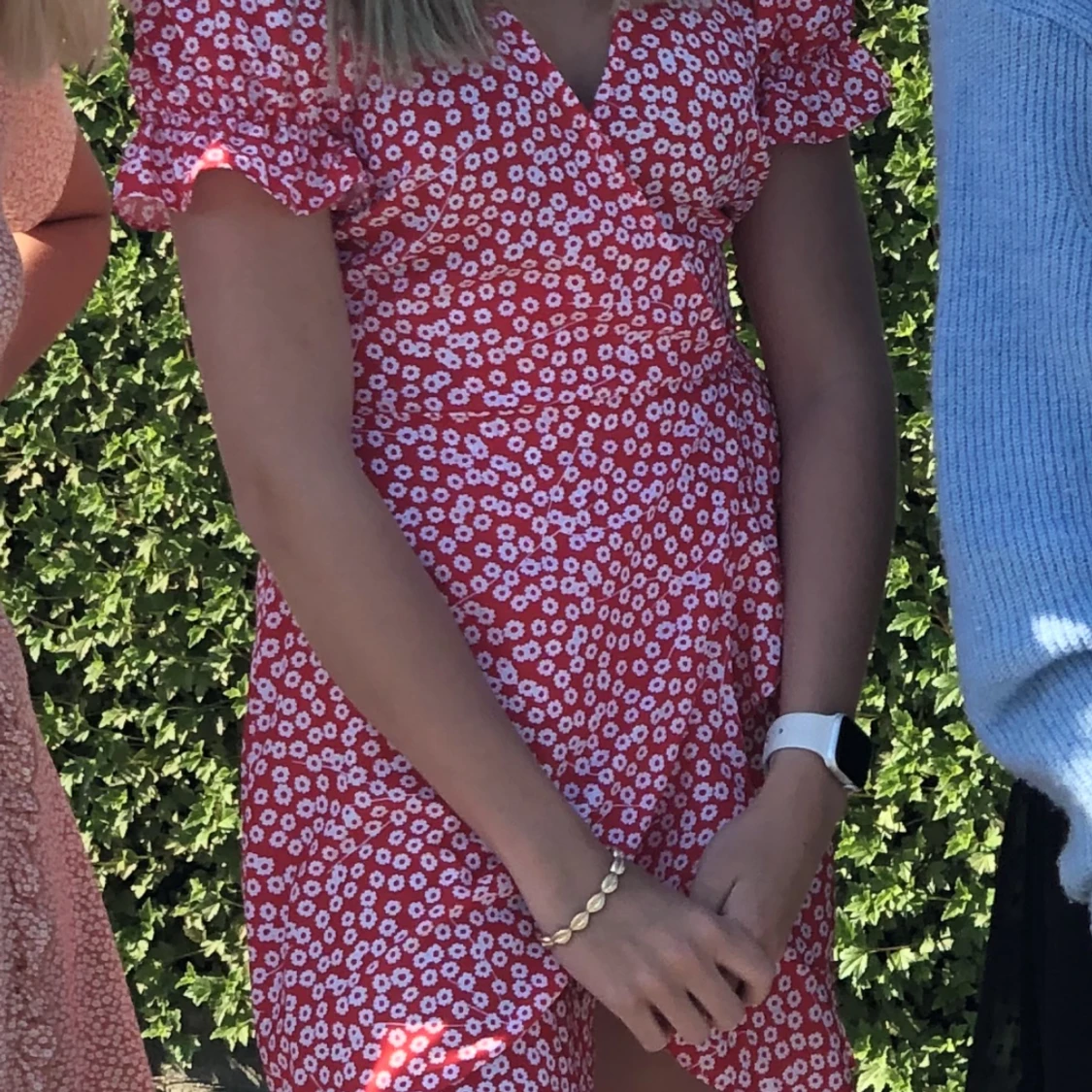 röd sommarklänning