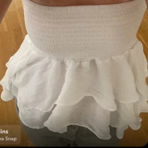 Vit kjol/topp - Vit kjol/topp från shein i storlek M