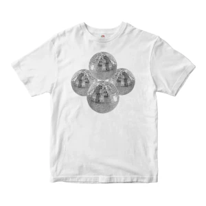 Disco topp - Super söt baby tee med discokul tryck 🪩Aldrig använda och helt ny🥰
