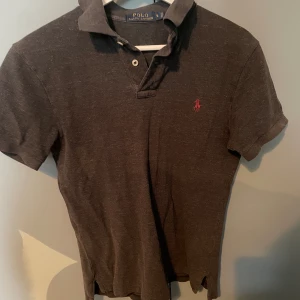 Ralph lauren pike - En mörkgrå/svart pike ifrån Ralph lauren, den är använd men inga defekter elr liknande, storlek S men passar mindre, perfekt nu inför sommaren, nypris är runt 1200 och mitt pris 349 då jag bara vill bli av med den!
