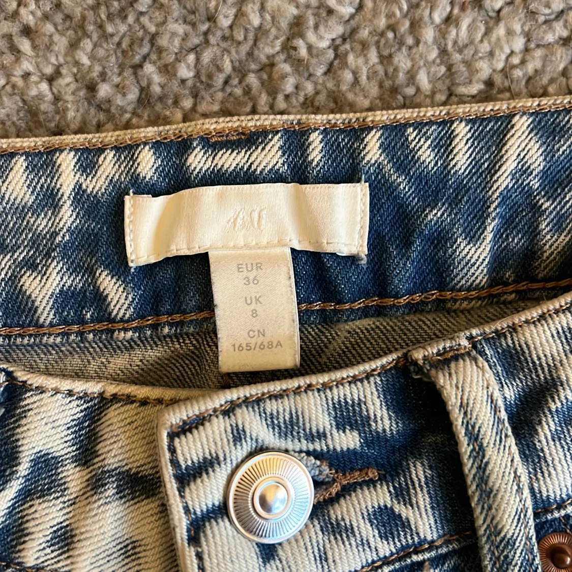 Högmidjade jeans - 90