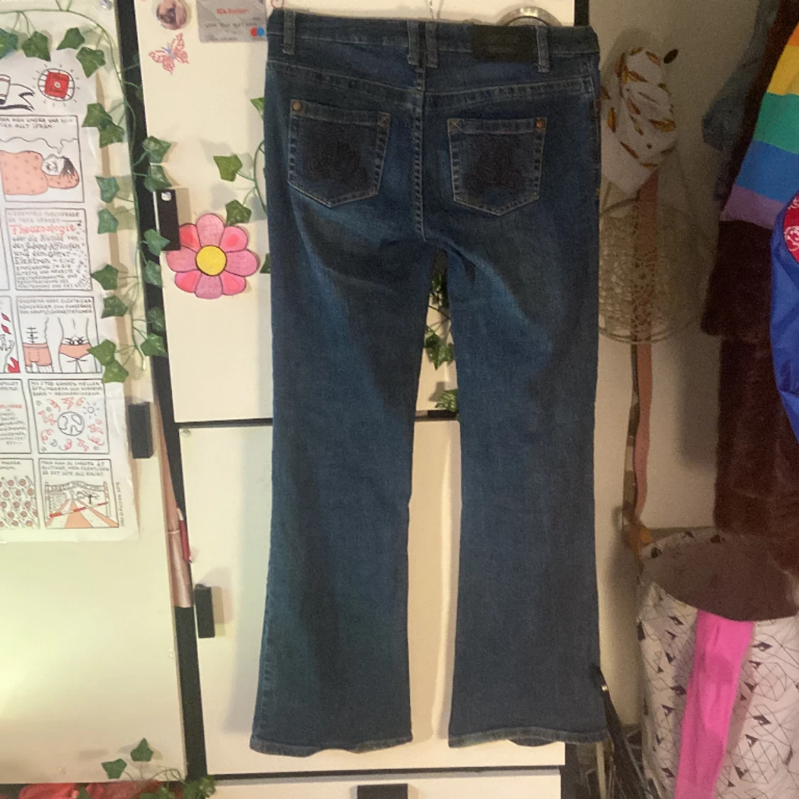 Lågmidjade jeans - 90
