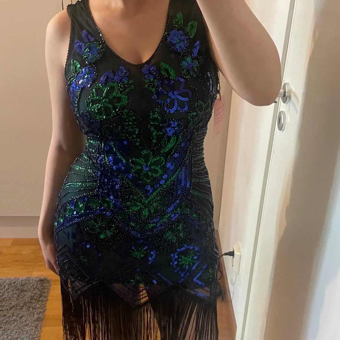 Klänning med prislapp