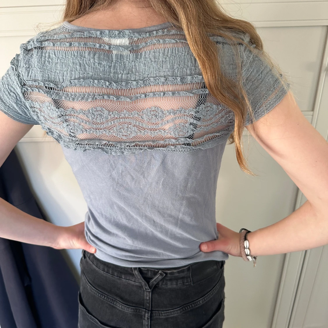 T-sjirt med spets  - 90