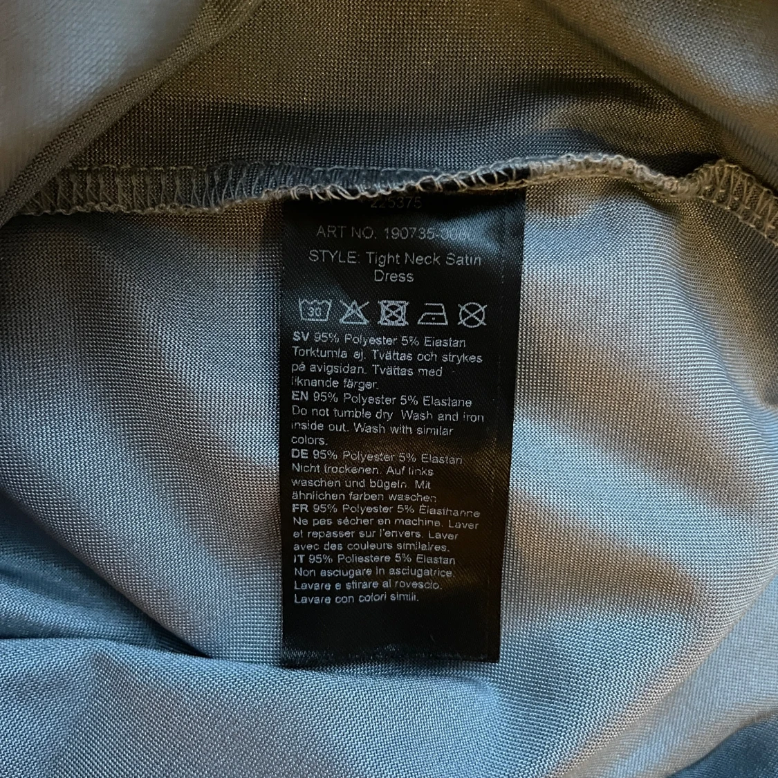 Metallic klänning - 92