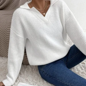 Stickad tröja  - Stickad tröja strl s