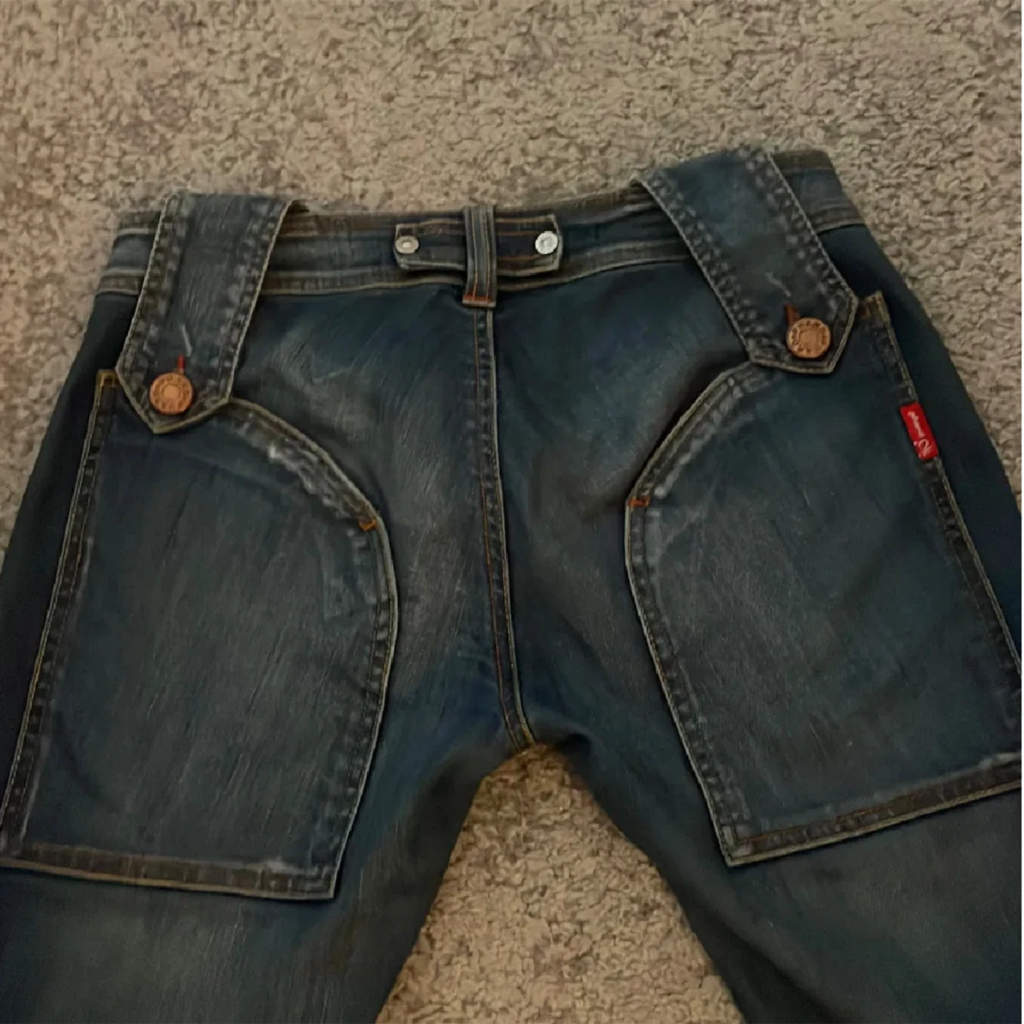 Lågmidjade bootcut jeans - 93