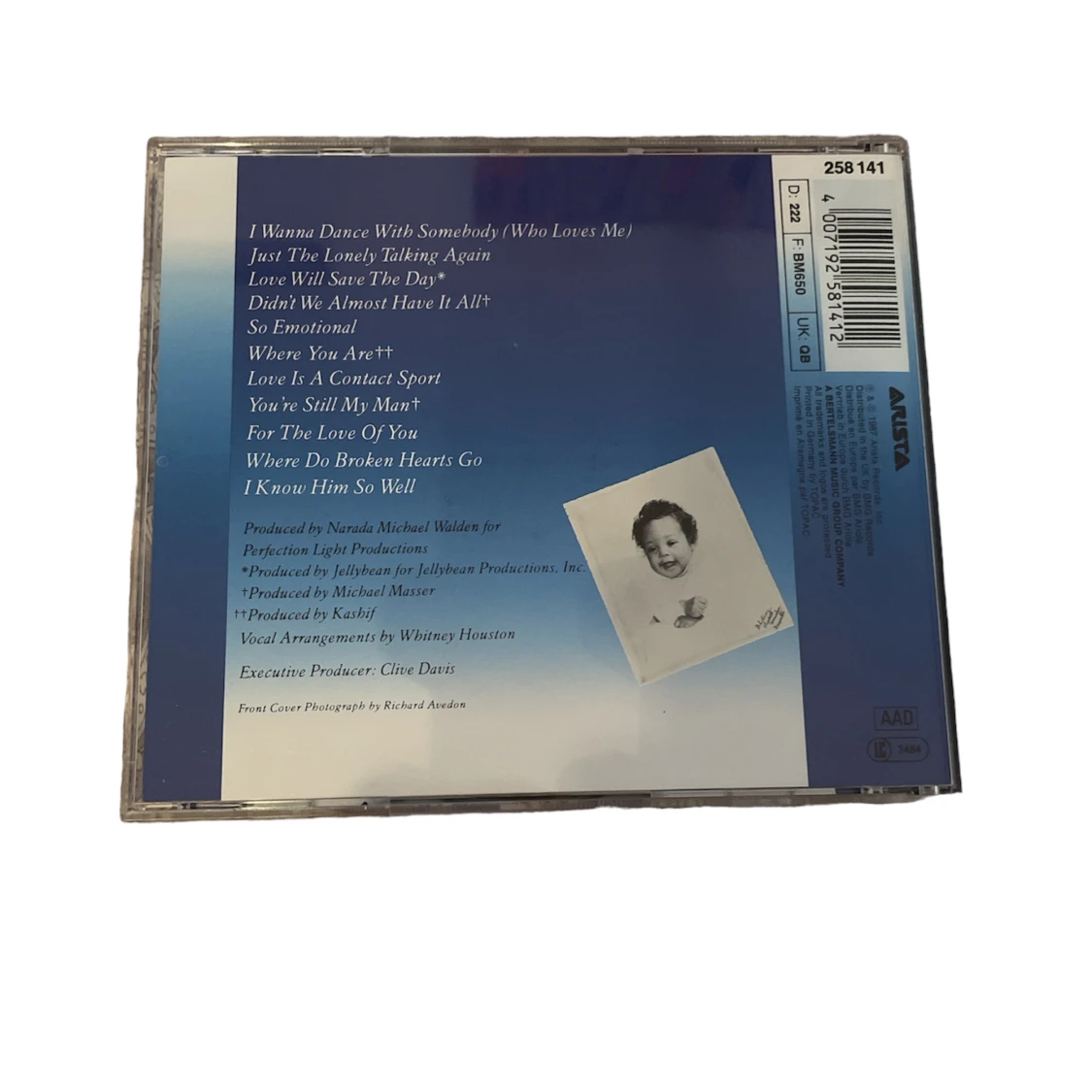 Whitney Houston CD - 91