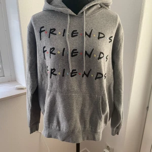 FRIENDS hoodie strl L - Grå FRIENDS hoodie i strl L Lite ytludd men inget som stör 