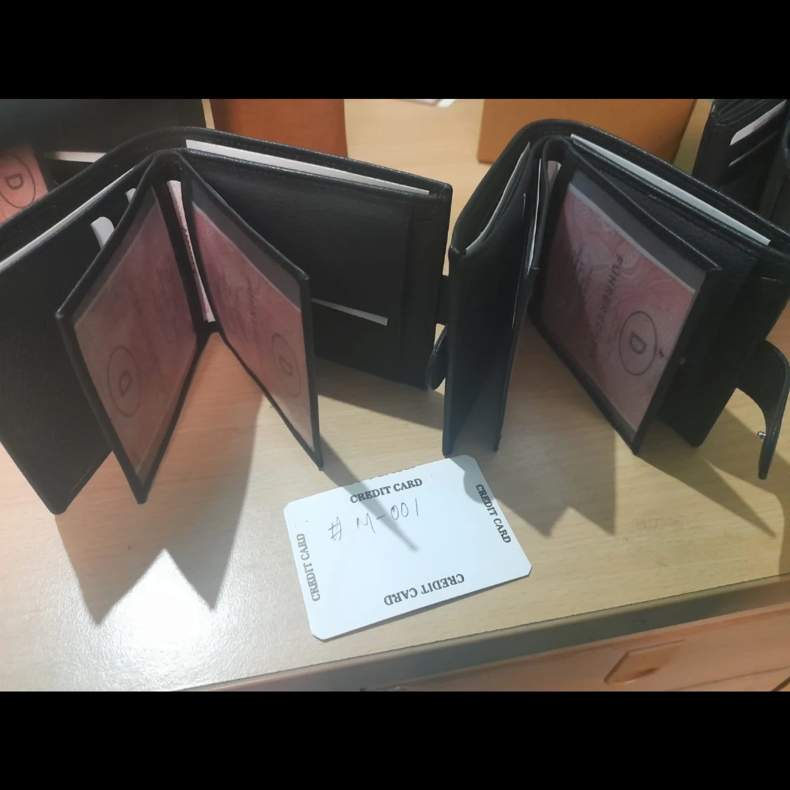 Läderplånbok  - 90