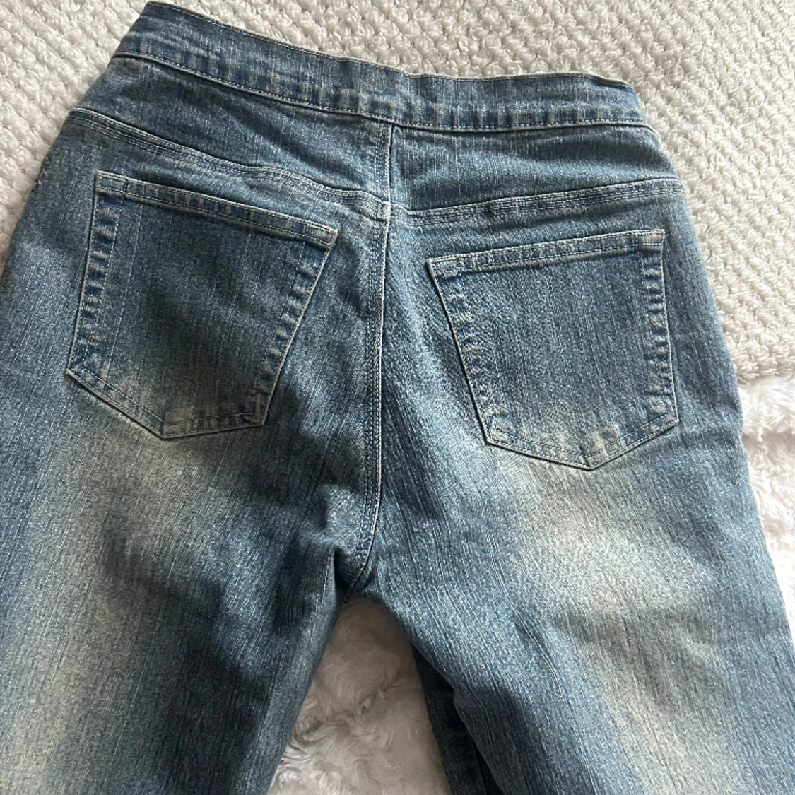 Lågmidjade bootcut jeans  - 91