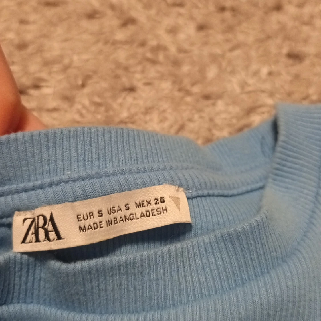 Blå Volangtröja - 90