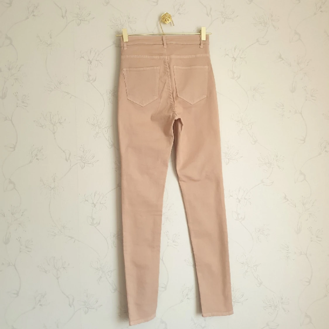 Beige skinny jeans - 90