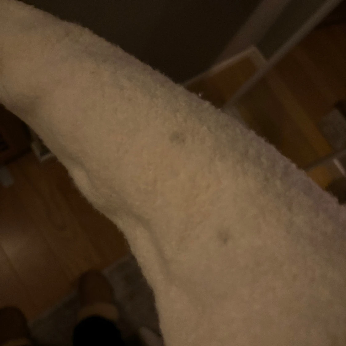 Vit stickad tröja - 91