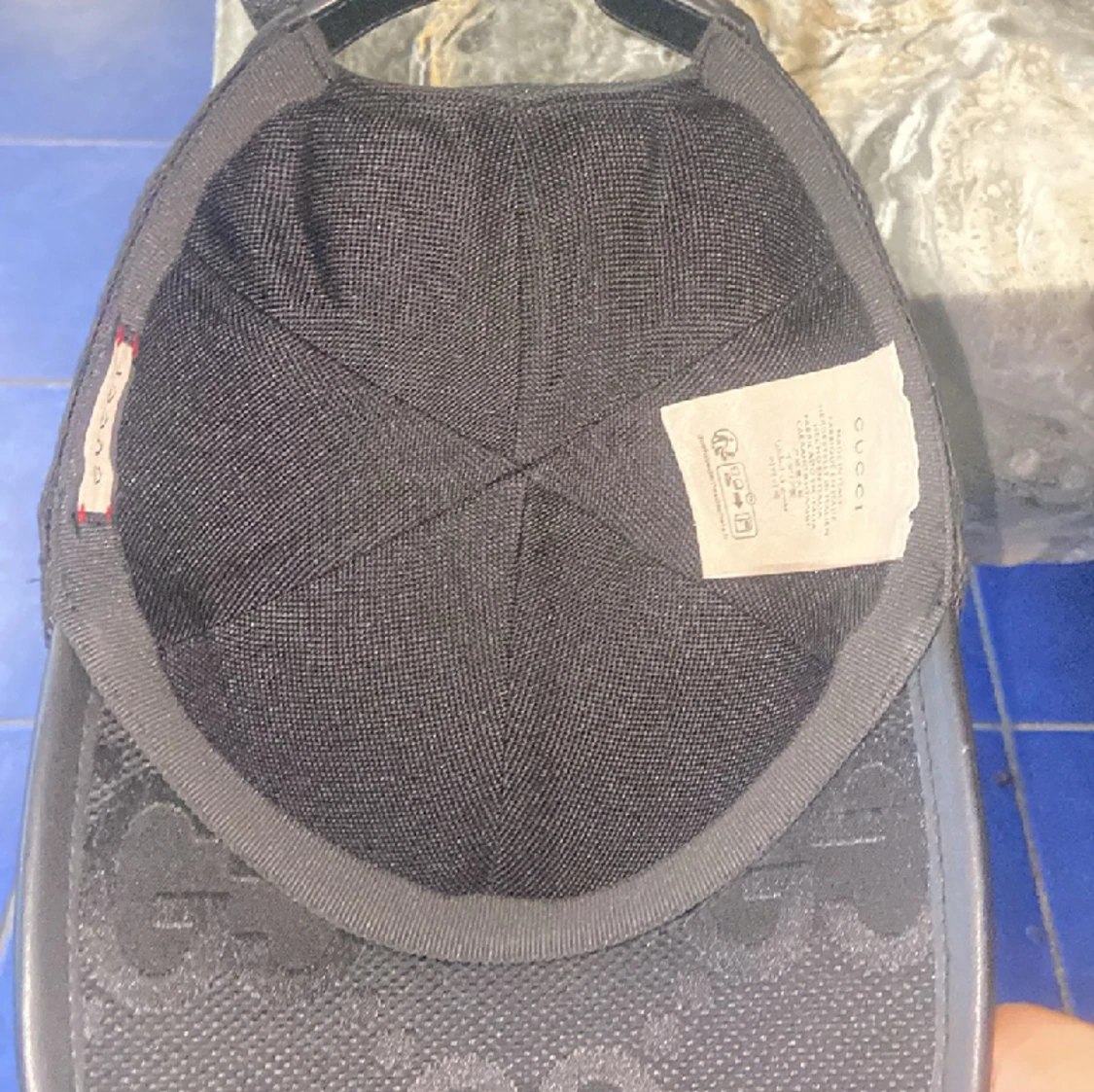 Gucci keps jumbo svart - 90