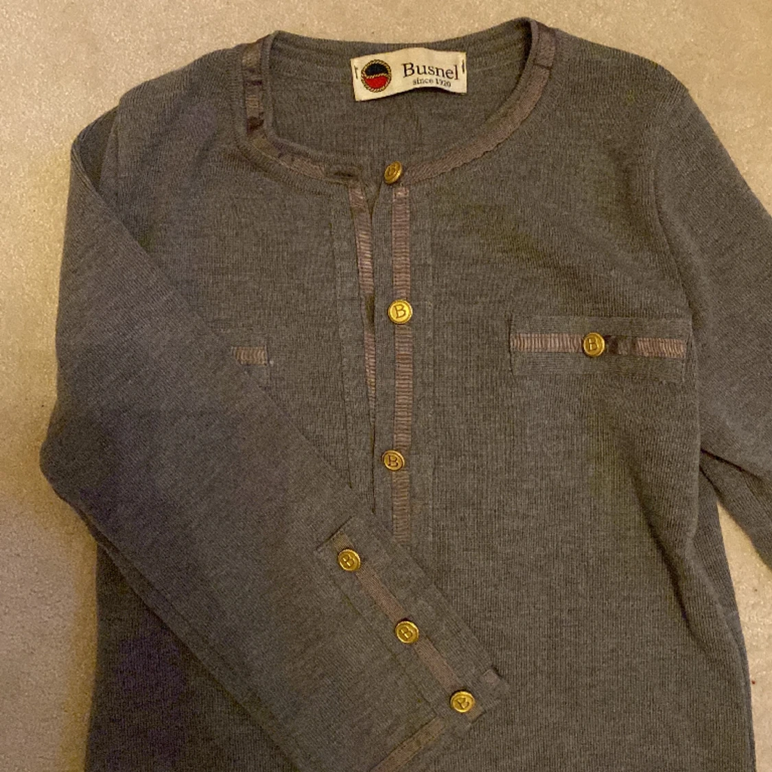 Busnel tröja/kofta - 90