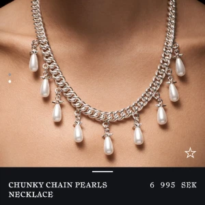 Maria Nilsdotter halsband - Halsband köpt 2023 använd vid ett tillfälle! Nypris 6995kr.