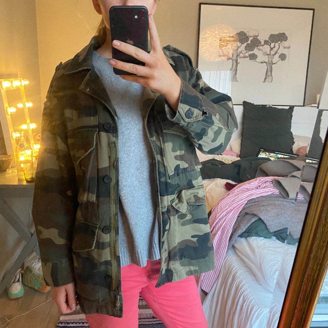Kamouflage jacka