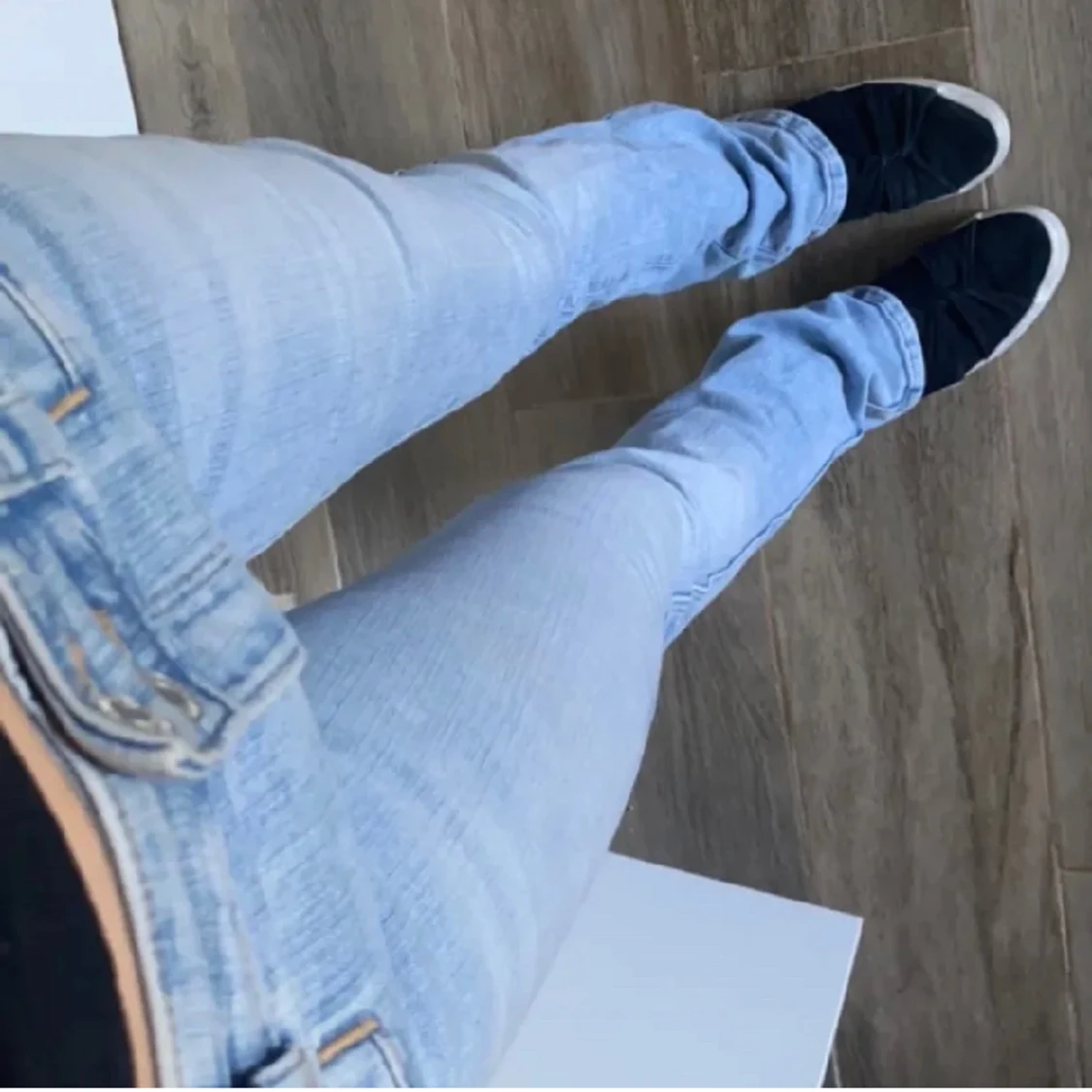 Lågmidjade jeans - 90