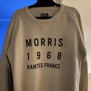 stickad tröja från Morris mycket bra skick L men passar M vintage modell 