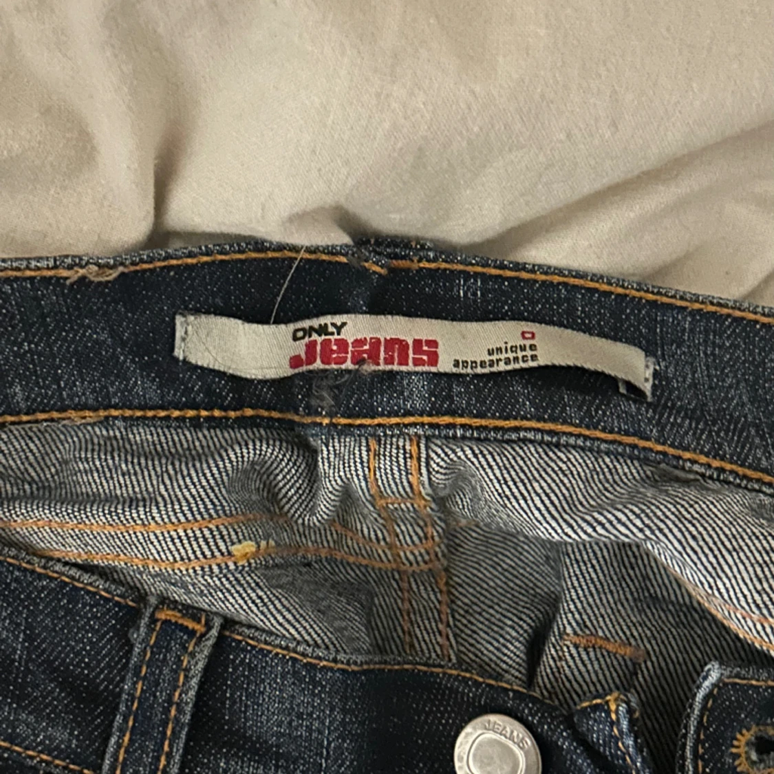 lågmidjade jeans - 91