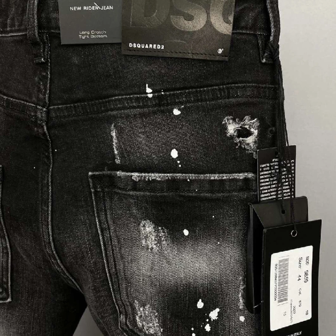 Dsquared 2 Black Ripped Jeans - 91