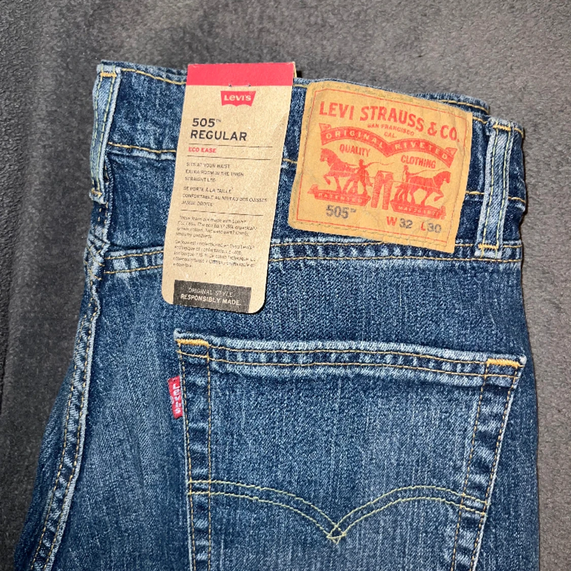 Levis 505™ Jeans Med Normal Passform