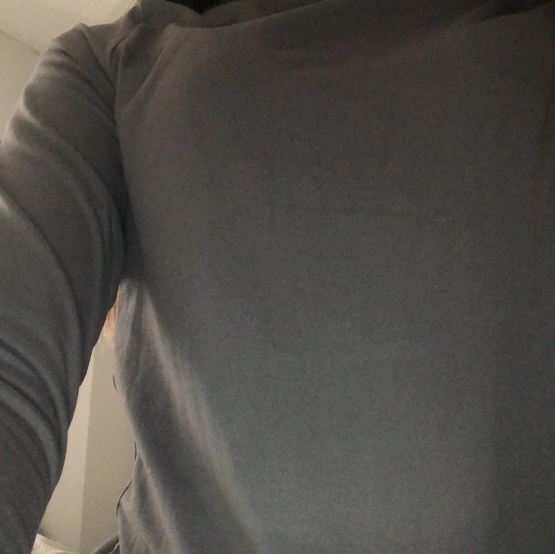 Grå långärmad tröja