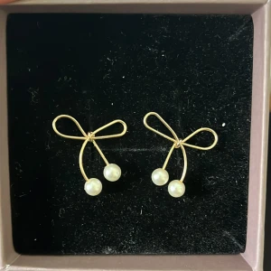 örhängen - fina rosett örhängen