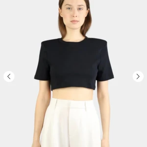 Fanny cropped t-shirt - Worn a few times. Great quality 🖤