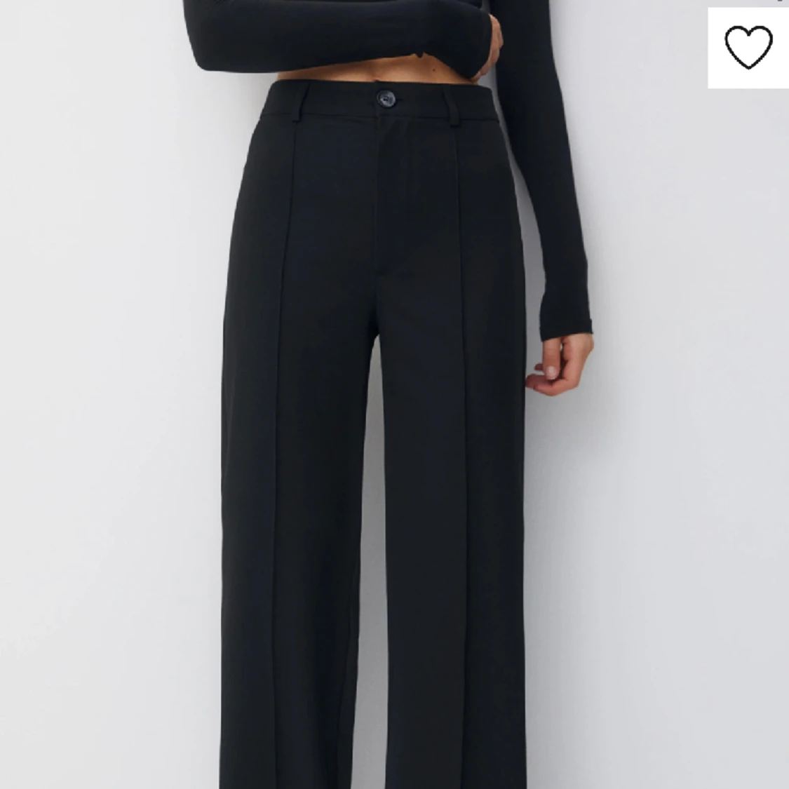 Svarta kostymbyxor - 90
