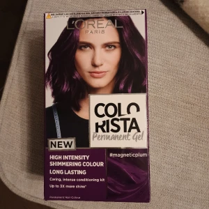 Lila hårfärg - Ny L'Oreal Colorista permanent lila hårfärg. Nyans magnetic plum. Blivit över efter att jag hade håret lilafärgat under en period 