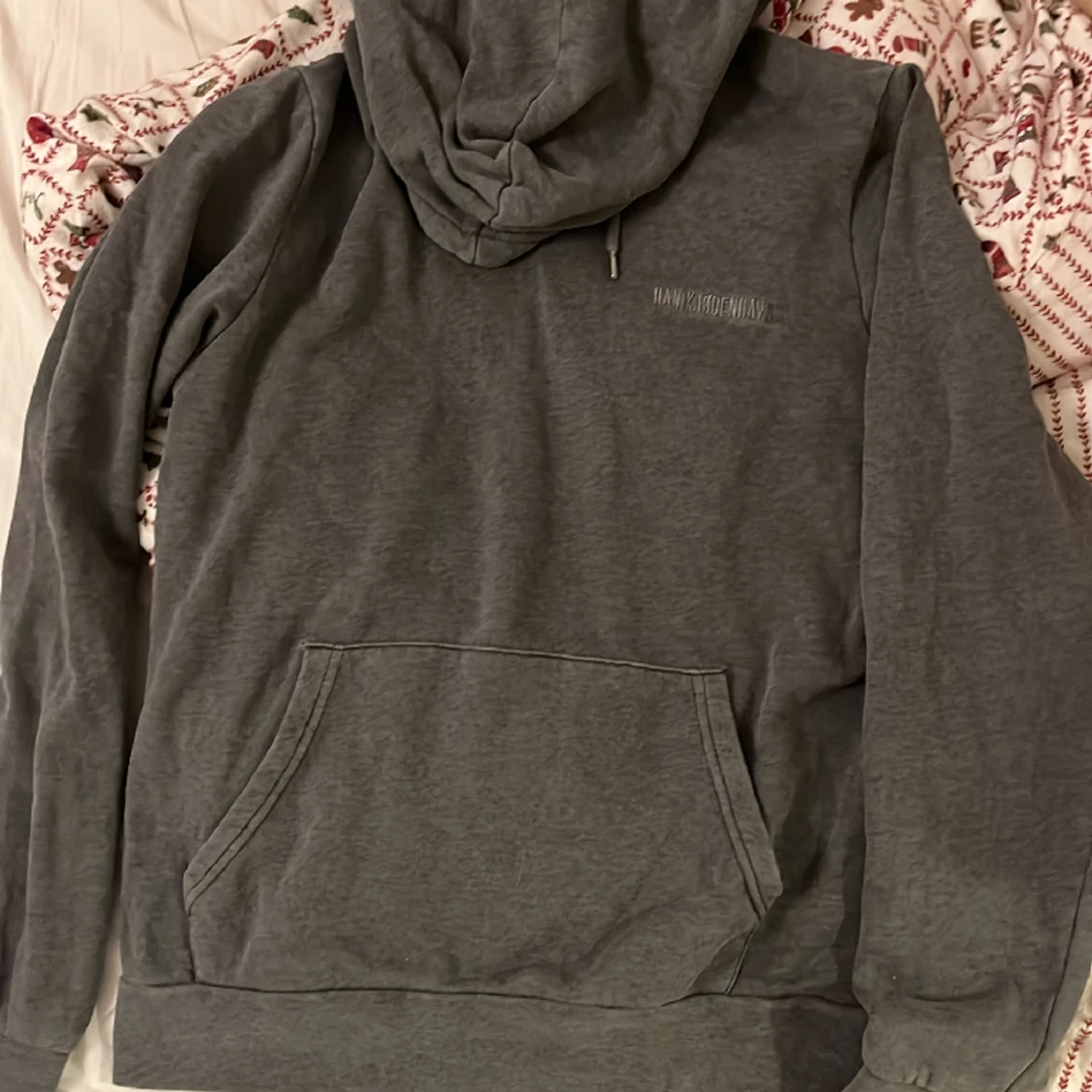 Han Kjøbenhavn Grå Hoodie Unisex - 90