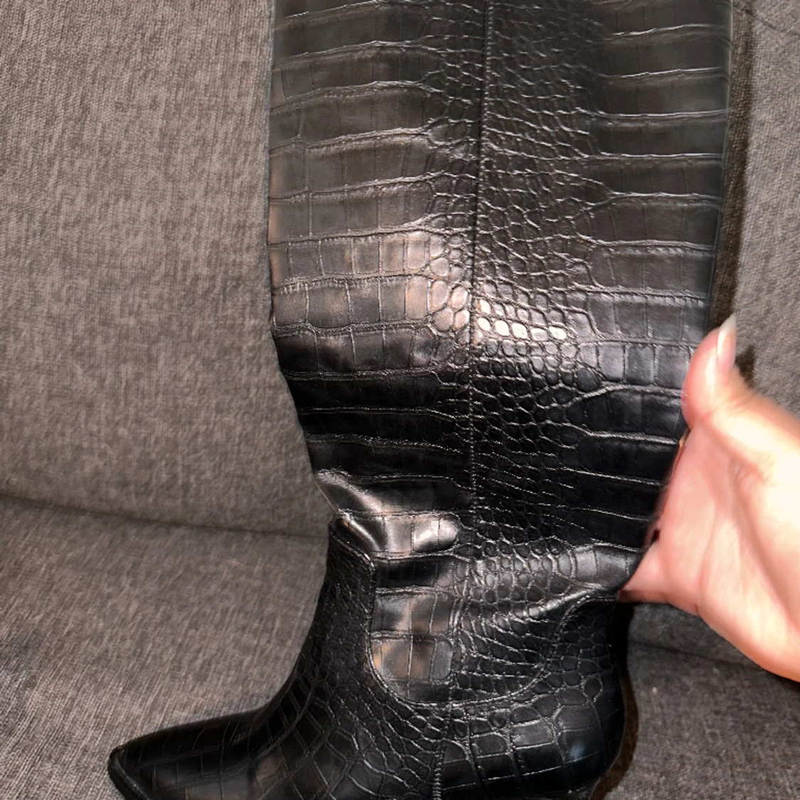 höga damskor i bra skick - 91