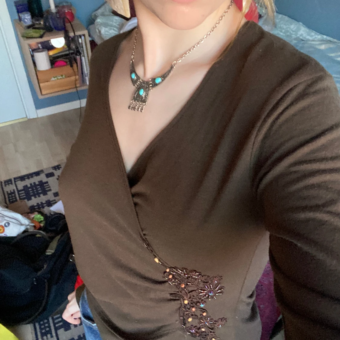 Brun långärmad - 91