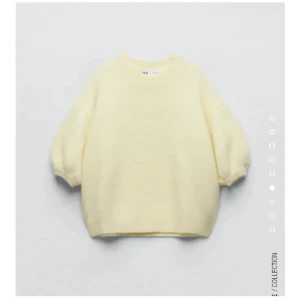 Zara topp - Säljer denna superfina stickade topp då den inte kommer till någon användning längre! Tröjan är nästan i nyskick!!☺️ (Jag står för frakten)TRYCK INTE PÅ KÖP NU