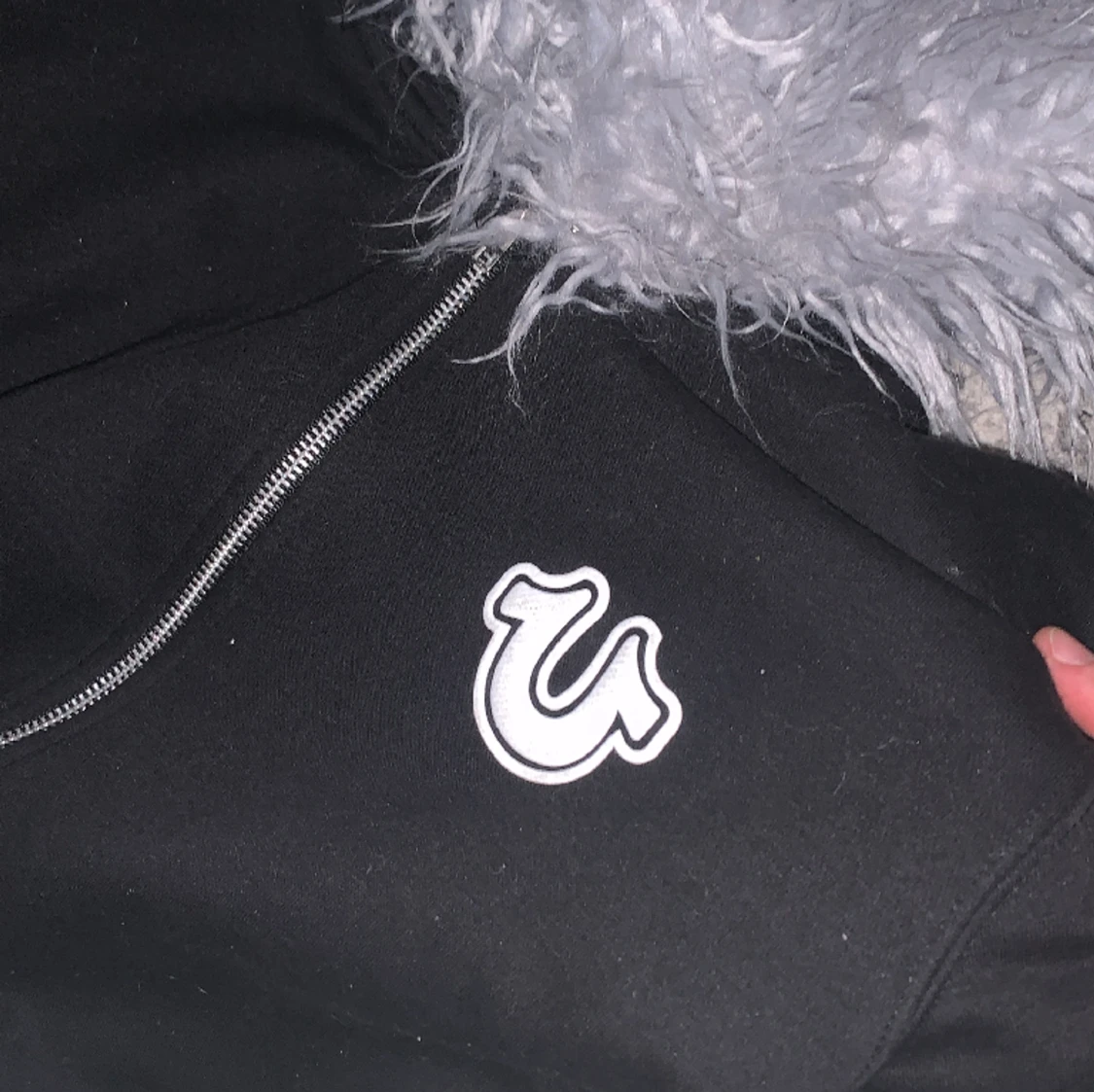 True religion fur zip up - 91