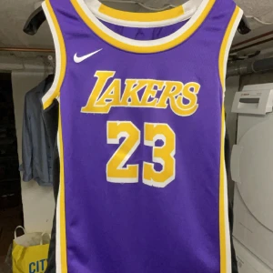 NBA Lakers Lebron Jersey - Använd ett par gånger, men den är i bra skick, inga hål eller något fel på den