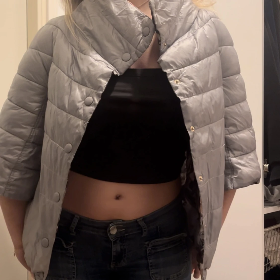 Trekvartsärmad jacka