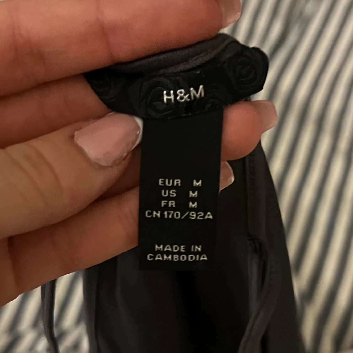 Linne med rosett - 91