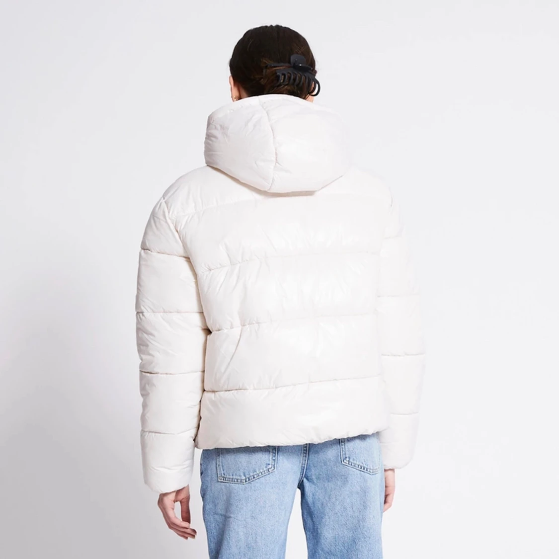 Puffjacka vit lager 157 - 90