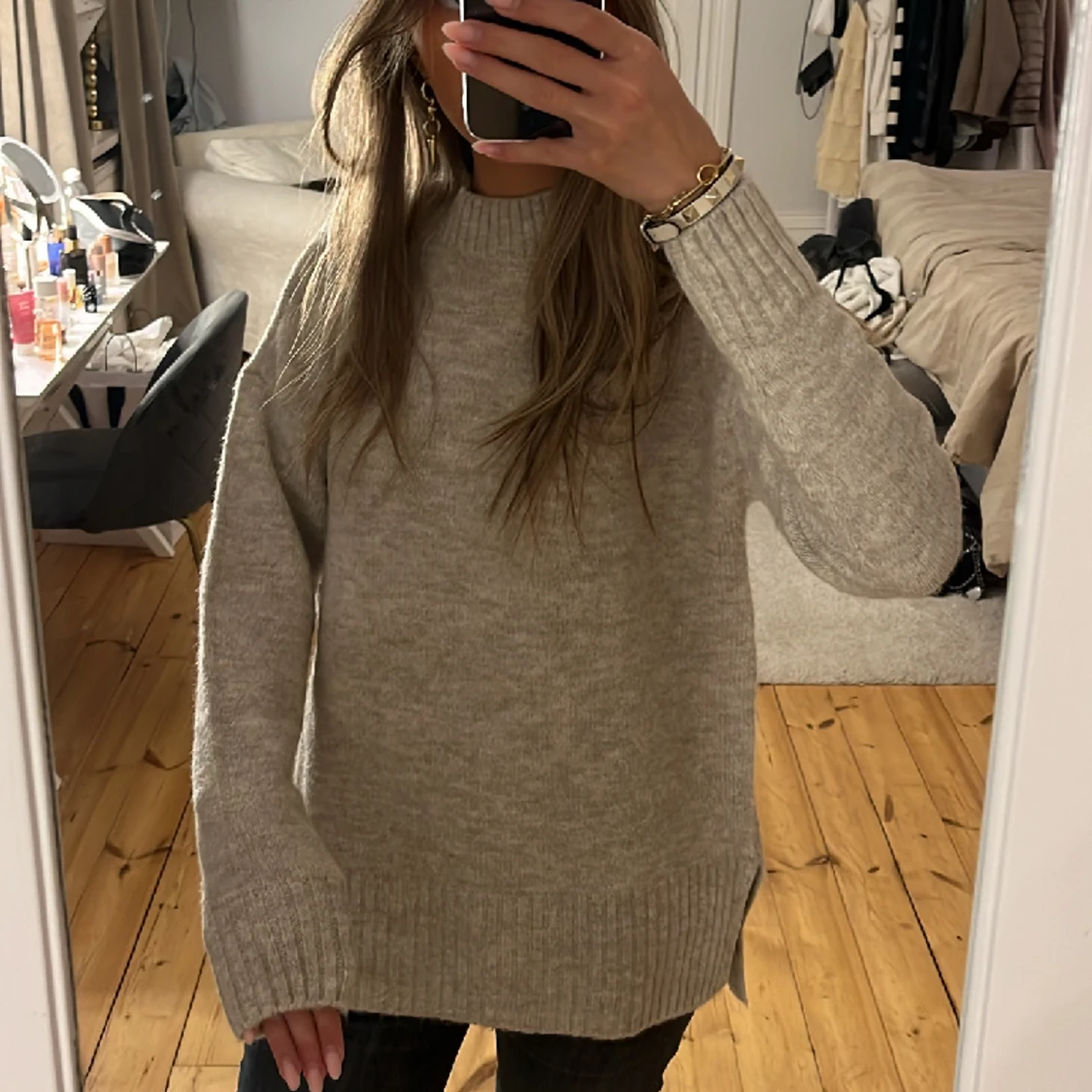 Stickad tröja  - 90