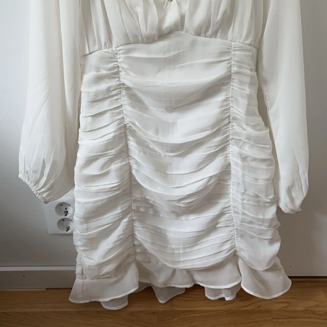 Vitt studentklänning  - 91