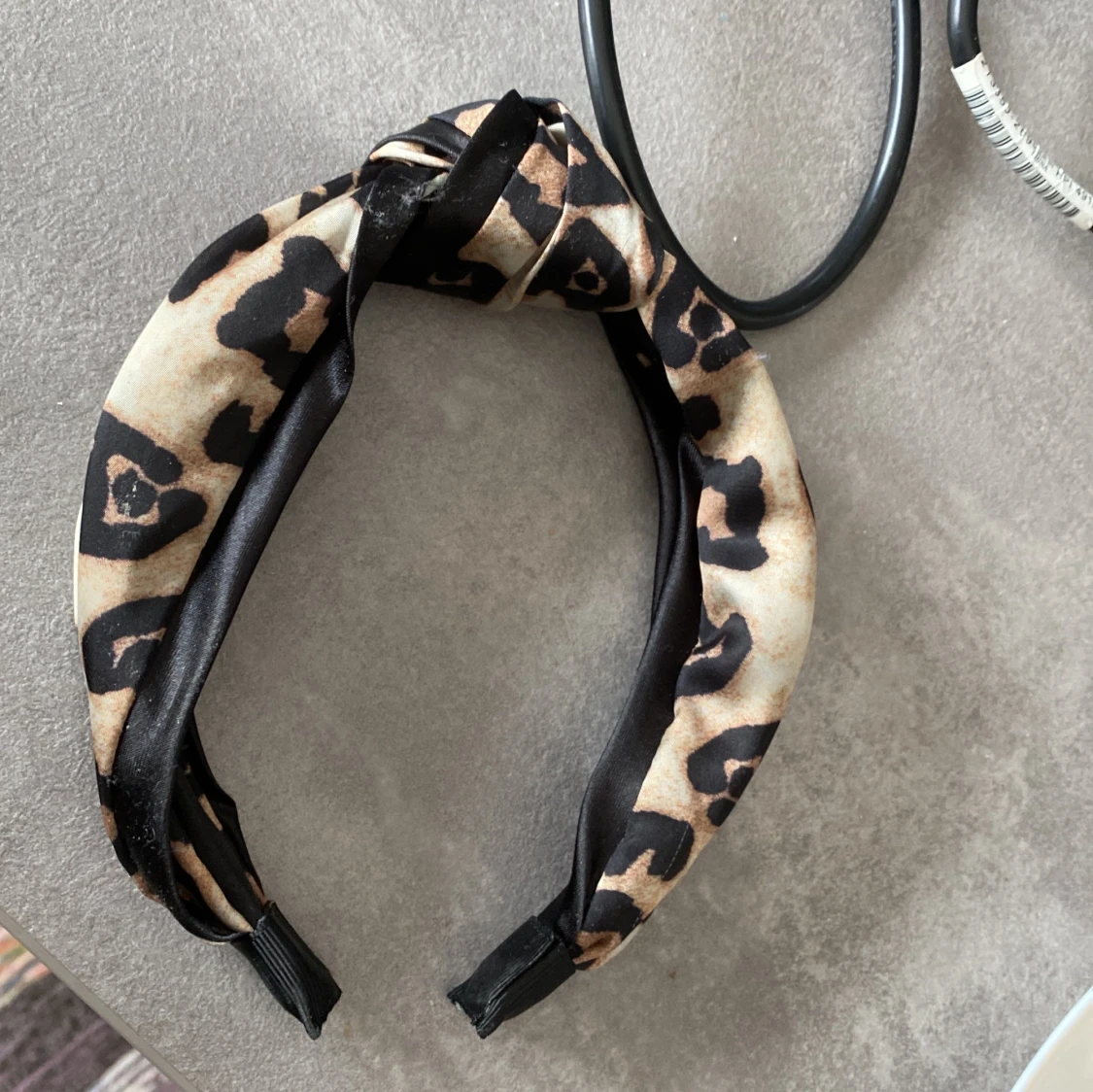 Leopard hårband