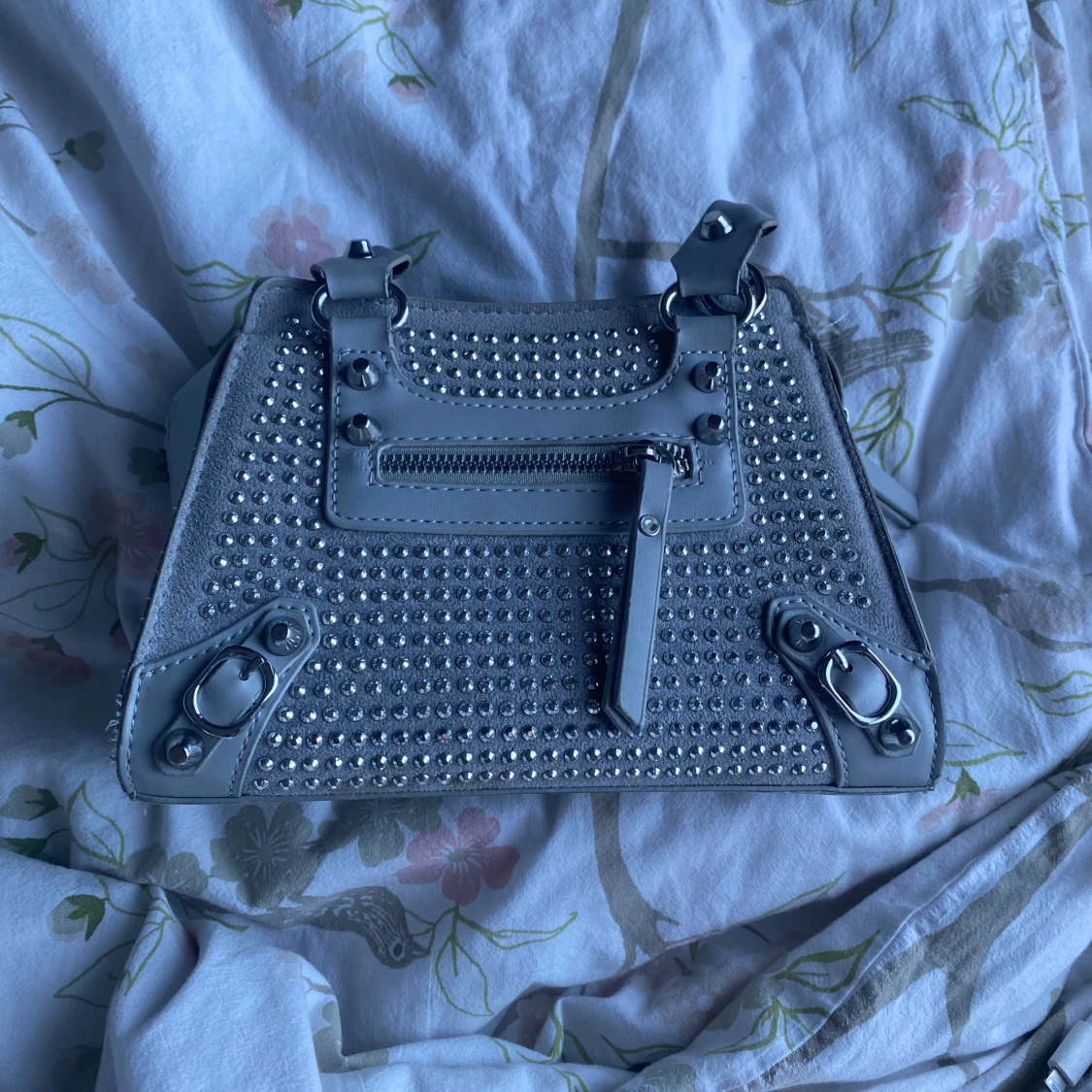 Grå nit väska  - 90